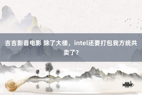 吉吉影音电影 除了大楼，intel还要打包我方统共卖了？